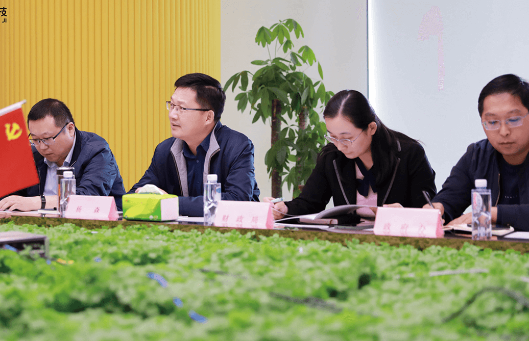合肥市蜀山區(qū)區(qū)委副書記、區(qū)長楊森一行走訪調(diào)研